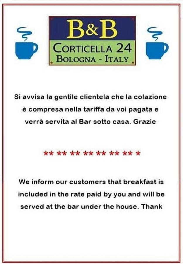 Bed And Breakfast Corticella 24 Bologna Exteriör bild